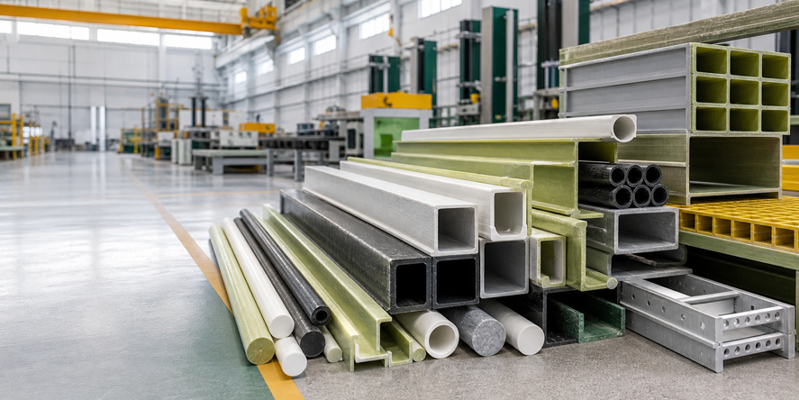 FRP Materials And Components For Industrial Use